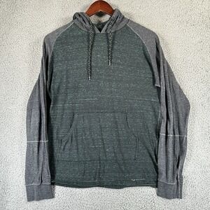 BKE Hoodie Mens M‎ Gray Green Heather Athletic Fit Pullover Hooded By Buckle